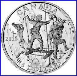 CANADA $15 2014 Silver 7.45oz 10-Coin Proof Set'Exploring Canada' in Deluxe Box