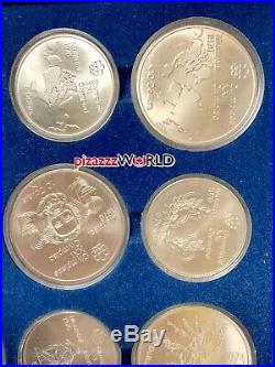 CANADA 1976 Montreal Olympics RCM Sterling Silver 28 COIN SET Uncirculated+Case