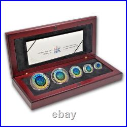 CANADA 2003 Hologram Silver Maple Leaf Fractional Set