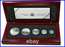 CANADA 2003 Hologram Silver Maple Leaf Fractional Set