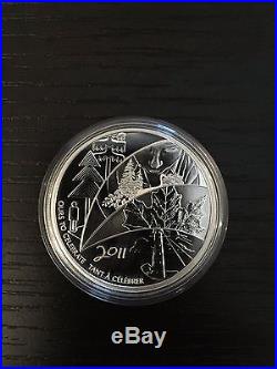 CANADA 2011 Pure Silver Token Medallion RCM Employee Coin- Very Rare