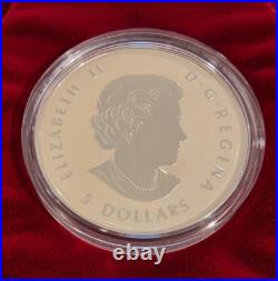 CANADA 2015 Fine Silver Fractional Coin Set The Maple Leaf. 9999 OGP COA