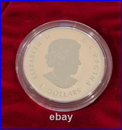 CANADA 2015 Fine Silver Fractional Coin Set The Maple Leaf. 9999 OGP COA