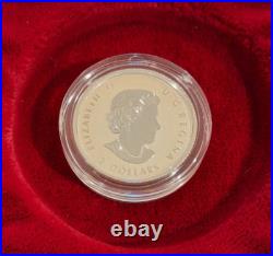 CANADA 2015 Fine Silver Fractional Coin Set The Maple Leaf. 9999 OGP COA