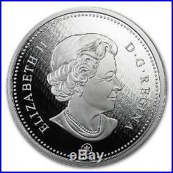 CANADA 2016 25 Cent 5oz FINE SILVER COIN BIG COIN SERIES CARIBOU