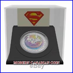 CANADA $20 FINE SILVER HOLOGRAM COIN-75Th Anniversary Superman Metropolis 2013