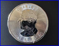 CANADA 5 Dollars Silver 1 Once Maple Leaf 2026 BU