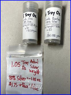 CANADA ASSORTED SILVER COIN LOT Same As Pictured 10 oz silver