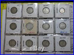 Canada Newfoundland Silver 5 10 20 50 Cents Original Coin Collection Hoard #88