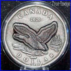 COA 011/425 2020 From the R&D Lab $1 Flying Loon 2 oz. Pure Silver Coin Canada