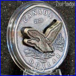 COA 011/425 2020 From the R&D Lab $1 Flying Loon 2 oz. Pure Silver Coin Canada