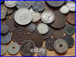Collection Of World Coins Silver And Older Coins Canada USA Australia India