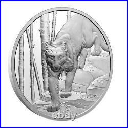 COUGAR Great Hunters 1 oz Silver Coin $20 Canada 2024