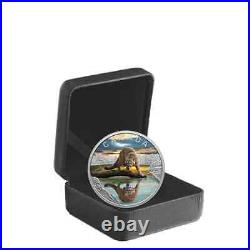 COUGAR Wildlife Reflections 2024 CANADA 1oz. 9999 Pure Silver $20 Coin