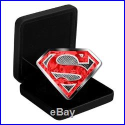 Canada 100 dollars 2017 DC Comics Superman's Shield 10oz silver coin PROOF