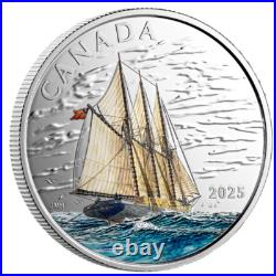 Canada $15 Dollar Silver Tall Ships, Bluenose Schooner 7-Coin Set, 2025