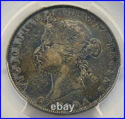 Canada 1872-H 50 Cents Half Dollar Silver Coin PCGS VF-35