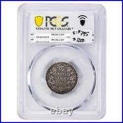 Canada 1875-H 25 Cents Quarter Silver Coin Key Date PCGS F Detail Cleaned