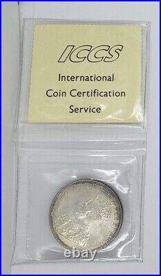 Canada 1936 Silver $1.00 Dollar Coin ICCS MS-64