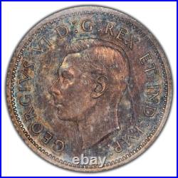Canada 1937 10 Cents Dime Matte Specimen Silver Coin ICCS SP-63