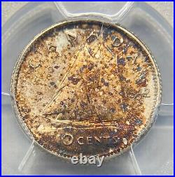 Canada 1942 10c Silver Coin PCGS MS 65