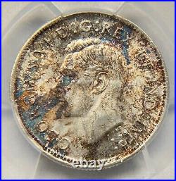 Canada 1943 25c Silver Coin PCGS MS 65