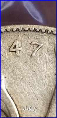 Canada 1947 Dot Extremely Rare Variety 25 Cent Silver High Grade Coin Idss34