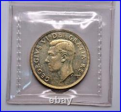 Canada 1951 Arnprior Silver $1.00 Dollar Coin ICCS AU-55