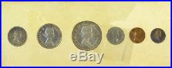 Canada 1956 PL Proof Like Coin Set 1.1 OZ Pure Silver Damaged Celophane