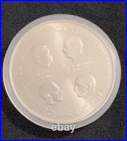 Canada 1977 First 4 Governors General Medallion. 925% Silver 1.44 Oz Coin MINT