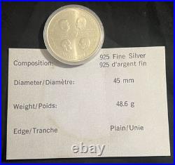 Canada 1977 First 4 Governors General Medallion. 925% Silver 1.44 Oz Coin MINT