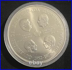 Canada 1977 First 4 Governors General Medallion. 925% Silver 1.44 Oz Coin MINT