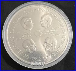 Canada 1977 First 4 Governors General Medallion. 925% Silver 1.44 Oz Coin MINT