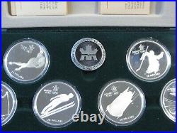 Canada 1988 Calgary Winter Olympic Proof Silver Coin Set 10 Coins #STM860