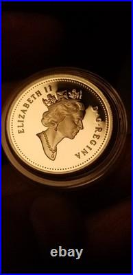 Canada 1999 50 Cents Gem Proof Silver Coin Tonkinese Cats Of Canada Idrs1