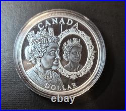 Canada $1 Dollar Silver Jubilee of Her Majesty Queen Elizabeth Coin, 2022