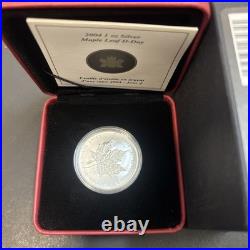 Canada 2004 $5 1 oz Silver Maple Leaf D-Day Coin