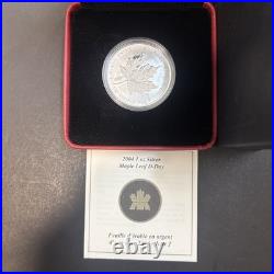 Canada 2004 $5 1 oz Silver Maple Leaf D-Day Coin