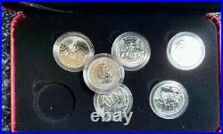 Canada 2005 50-Cent Sterling Silver Six-coin Set WW II Battle of Britain