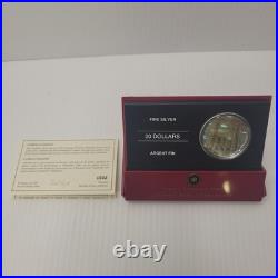 Canada 2006 99.99% Fine Silver Holographic Coin Notre-Dame Basillica COA # 1932