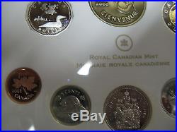 Canada 2006 Extremely Rare Baby Sterling Silver Coin Set Only 3862 Sets Minted