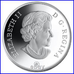 Canada 2007 THE BRIGANTINE Tall Ships $20 1 Troy Oz Pure Silver Hologram in OGP