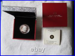 Canada 2010 Sterling Silver Coin $15 Lunar Lotus Year of the Tiger Coin & COA