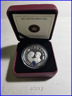 Canada 2011 $20 Fine Silver Coin Wedding Celebration of HRH William & Kate