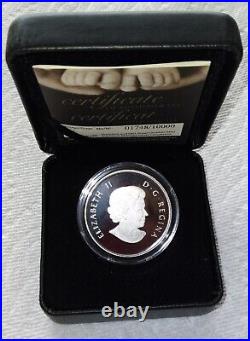 Canada 2011 Welcome To The World Baby Feet 4 Dollars Proof Silver Coin (COA&Box)