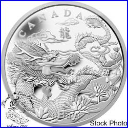 Canada 2012 $250 Year of the Dragon Kilogram Fine Silver Coin
