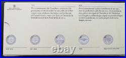 Canada 2012 Fine Silver 5 Coin Set 1 Cent Coins