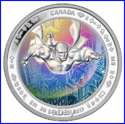 Canada 2013 $20 75th Anniversary of Superman Metropolis Pure Silver Coin