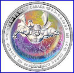Canada 2013 $20 75th Anniversary of Superman Metropolis Pure Silver Coin