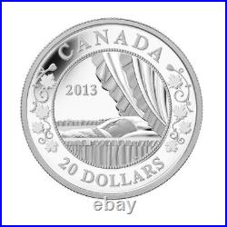 Canada 2013 $20 Birth of The Royal Infant 1 oz Silver EACH 3-coin Set w BOX